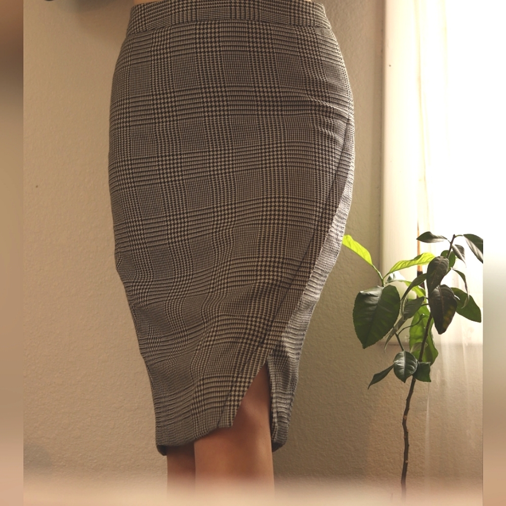The Limited Plaid Skirt